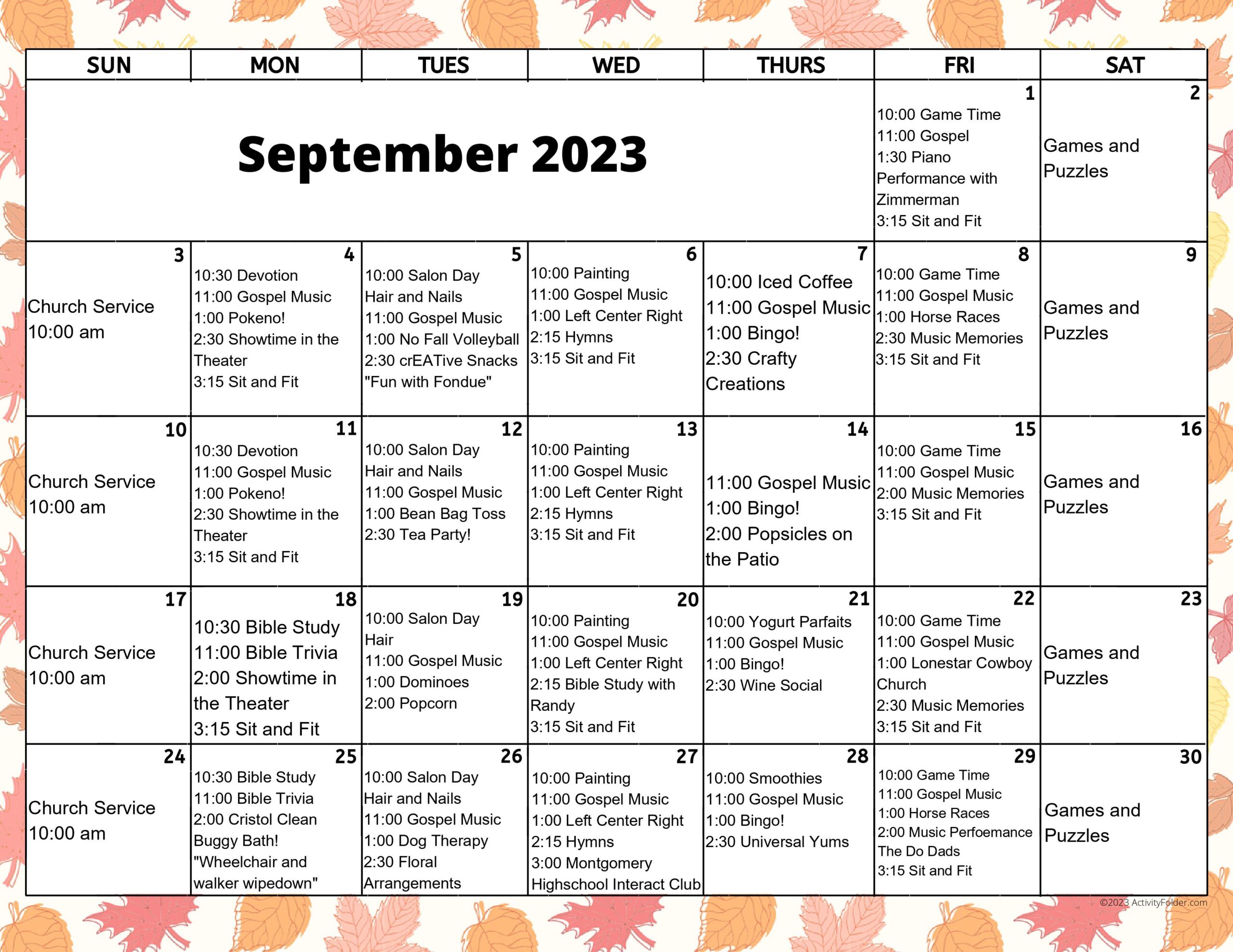 January 2022 Activities